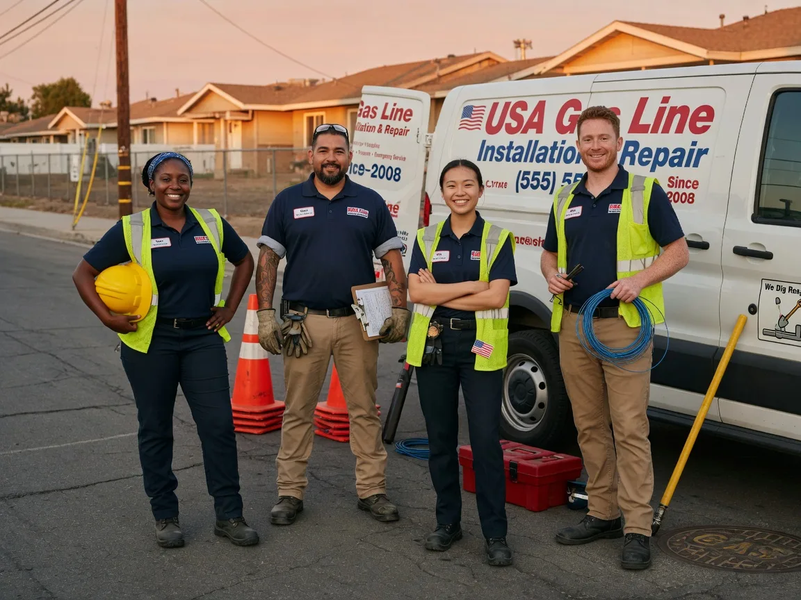 Gas Line Installation company in Exeter, CA